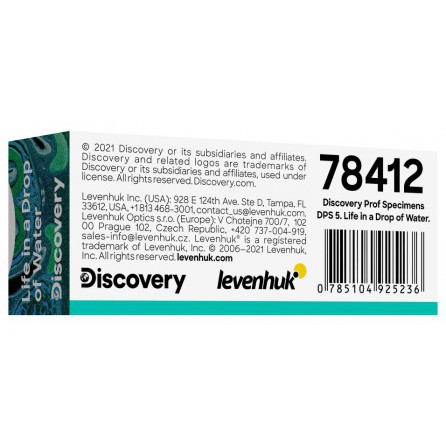 Набор микропрепаратов Discovery Prof DPS 5. «Жизнь в капле воды»