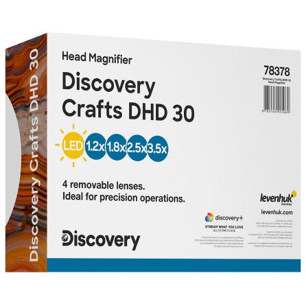 Лупа налобная Discovery Crafts DHD 30
