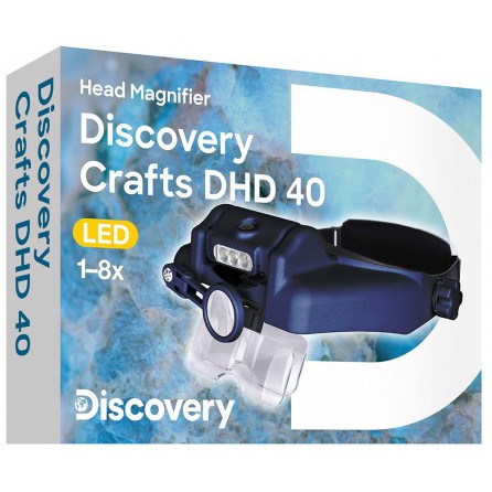 Лупа налобная Discovery Crafts DHD 40