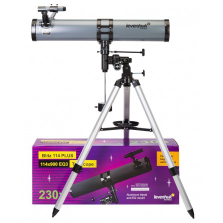 Телескоп Levenhuk Blitz 114 PLUS