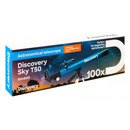 Телескоп Discovery Sky T50 с книгой