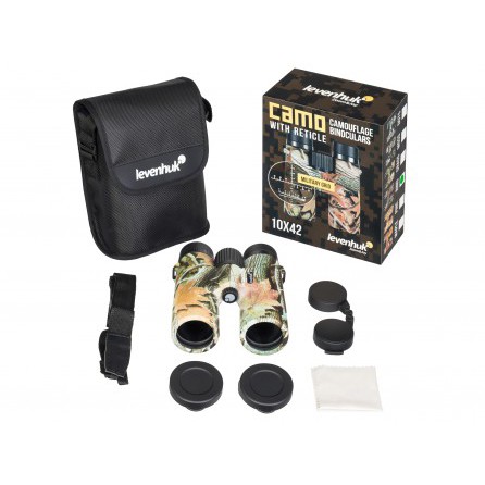 Бинокль Levenhuk Camo Rind 10x42 с сеткой