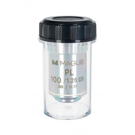 Объектив MAGUS SF100 OIL 100х/1,25 ми Plan Pol ∞/0,17
