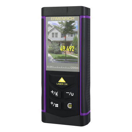 Лазерная рулетка Ermenrich PRO LR200, с камерой