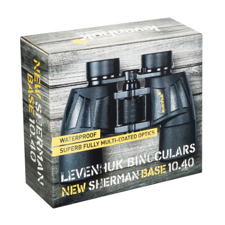 Бинокль Levenhuk New Sherman BASE 10x40