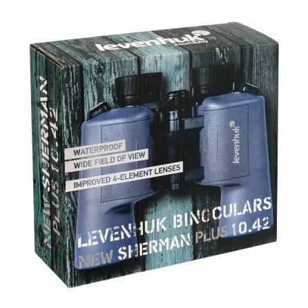 Бинокль Levenhuk New Sherman PLUS 10x42