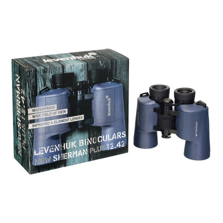 Бинокль Levenhuk New Sherman PLUS 12x42
