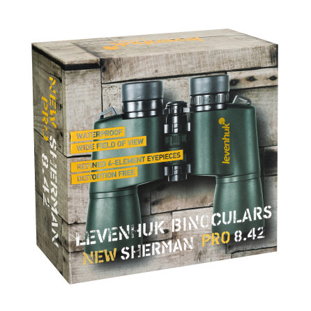 Бинокль Levenhuk New Sherman PRO 8x42