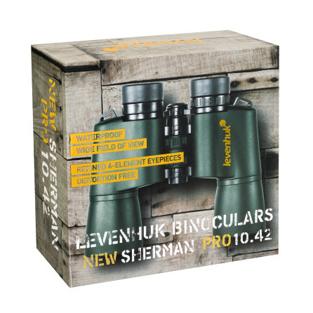 Бинокль Levenhuk New Sherman PRO 10x42