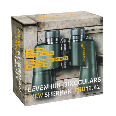 Бинокль Levenhuk New Sherman PRO 12x42