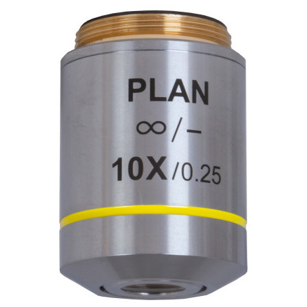 Объектив планахроматический Levenhuk MED 10x/беск