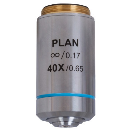 Объектив планахроматический Levenhuk MED 40x/беск Объектив планахроматический Levenhuk MED 40x/беск