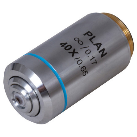 Объектив планахроматический Levenhuk MED 40x/беск Объектив планахроматический Levenhuk MED 40x/беск