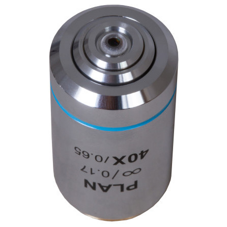 Объектив планахроматический Levenhuk MED 40x/беск Объектив планахроматический Levenhuk MED 40x/беск