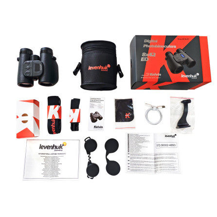Фотобинокль цифровой Levenhuk Kelvin Snap ED 8x42 Фотобинокль цифровой Levenhuk Kelvin Snap ED 8x42