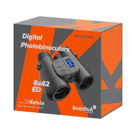 Фотобинокль цифровой Levenhuk Kelvin Snap ED 8x42 Фотобинокль цифровой Levenhuk Kelvin Snap ED 8x42