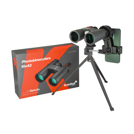 Фотобинокль Levenhuk Kelvin Snap 10x42 Фотобинокль Levenhuk Kelvin Snap 10x42
