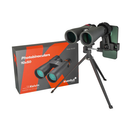 Фотобинокль Levenhuk Kelvin Snap 10x50 Фотобинокль Levenhuk Kelvin Snap 10x50
