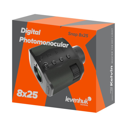 Фотомонокуляр цифровой Levenhuk Kelvin Snap 8x25 Фотомонокуляр цифровой Levenhuk Kelvin Snap 8x25