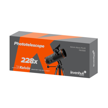 Фототелескоп Levenhuk Kelvin Nova PLUS 114/500 Фототелескоп Levenhuk Kelvin Nova PLUS 114/500