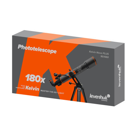 Фототелескоп Levenhuk Kelvin Nova PLUS 90/660 Фототелескоп Levenhuk Kelvin Nova PLUS 90/660