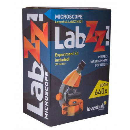 Микроскоп Levenhuk LabZZ M101 Orange/Апельсин