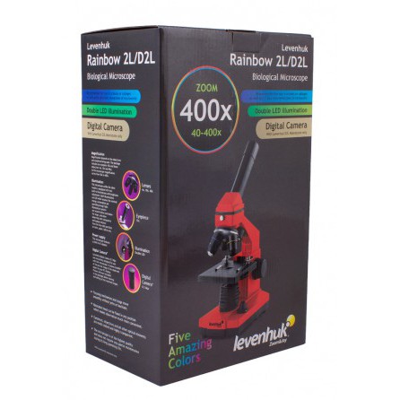 Микроскоп Levenhuk Rainbow 2L Amethyst/Аметист