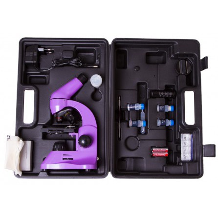 Микроскоп Levenhuk Rainbow 50L Amethyst/Аметист