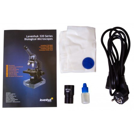 Микроскоп Levenhuk 320 BASE, монокулярный