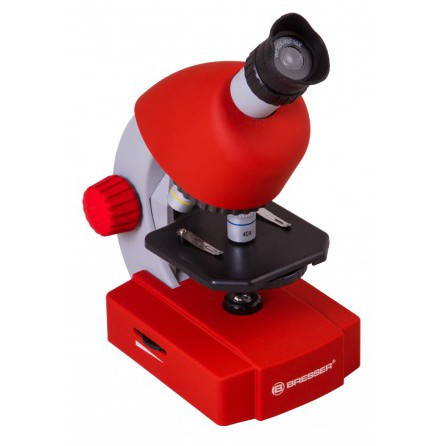 Микроскоп Bresser Junior 40x-640x, красный