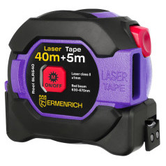 Рулетка с лазерным дальномером Ermenrich Reel SLR540